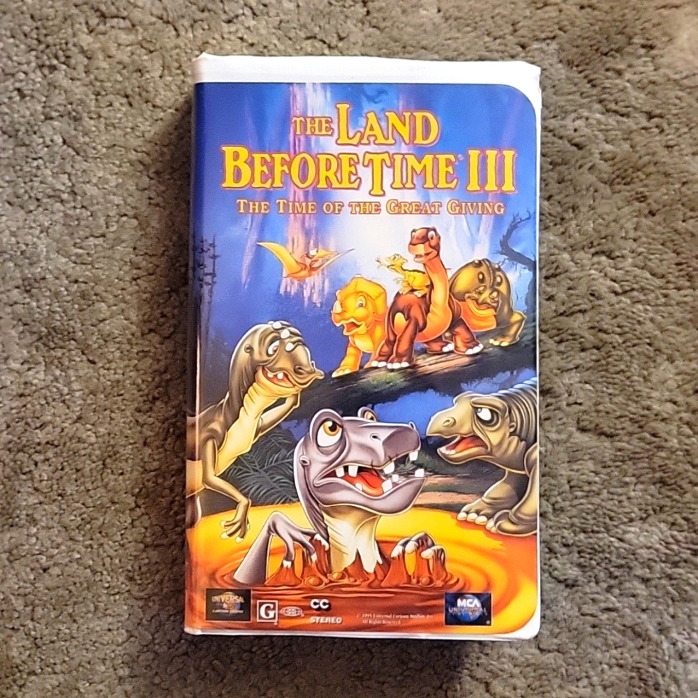 The Land Before Time III VHS